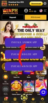 WINPH Casino Download Androi App 2