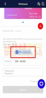 WINPH Casino Withdraw 4