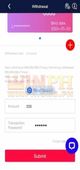 WINPH Casino Withdraw 5