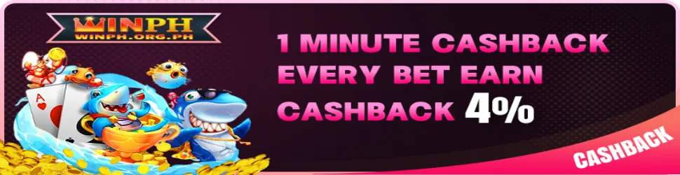 WINPH Every Bet Earn Cashback 4%