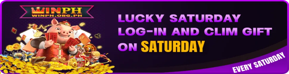 WINPH Lucky Saturday Login And Claim Gift On Saturday